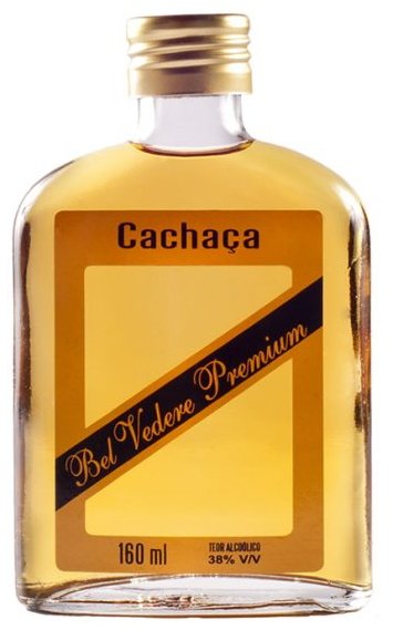 Cachaça Bel Vedere Premium 160ml - Cachaças Bel Vedere