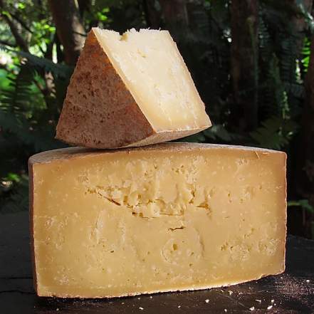 queijaria fazenda santa luzia queijo tipo parmesão 1 ano 2 anos castanho cortado