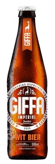 Cerveja Giffa Imperial Wit Bier 500ml - Cervejas Giffa Imperial
