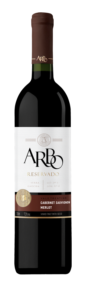 Arbo Reservado Merlot 750ml - Vinhos Casa Perini