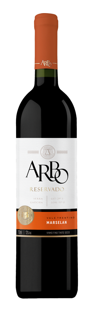 vinho arbo reservado marselan 750ml