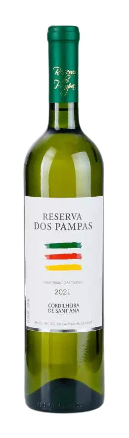 vinho reserva dos pampas branco 2021 cordilheira de sant’ana 750ml