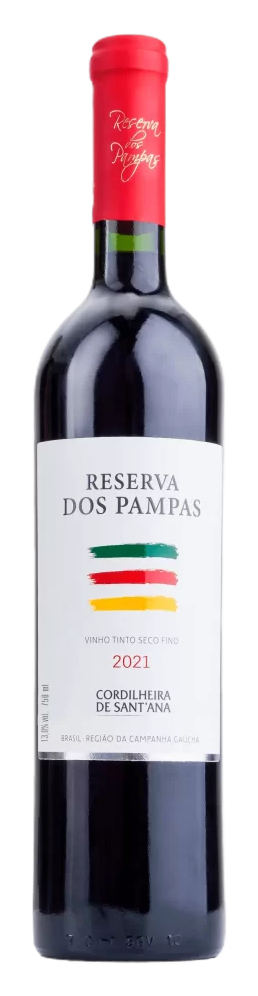 vinho reserva dos pampas tinto 2021 cordilheira de sant’ana 750ml